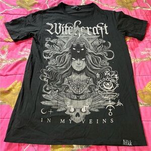 Killstar Witchcraft Black Graphic Tee